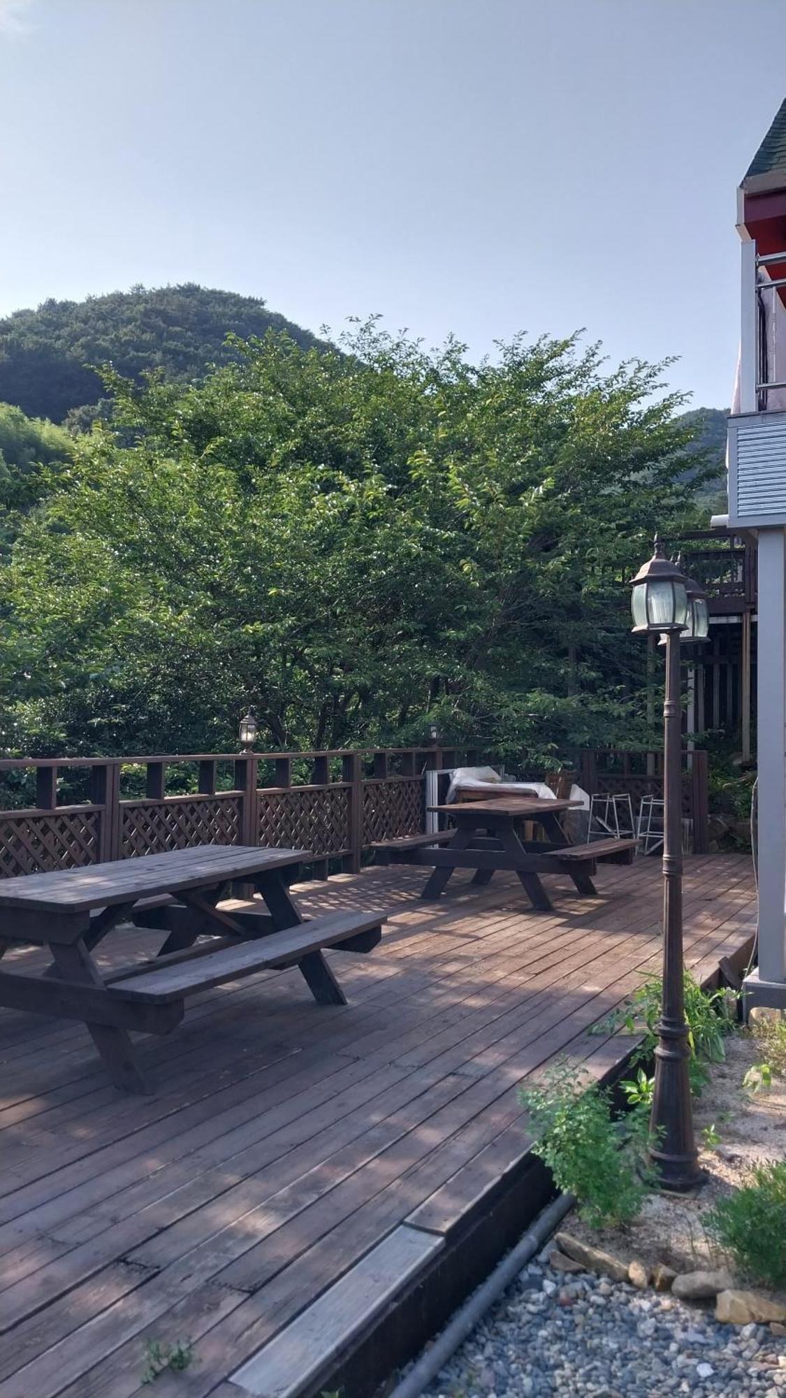 Hotel White House Namhae Esterno foto