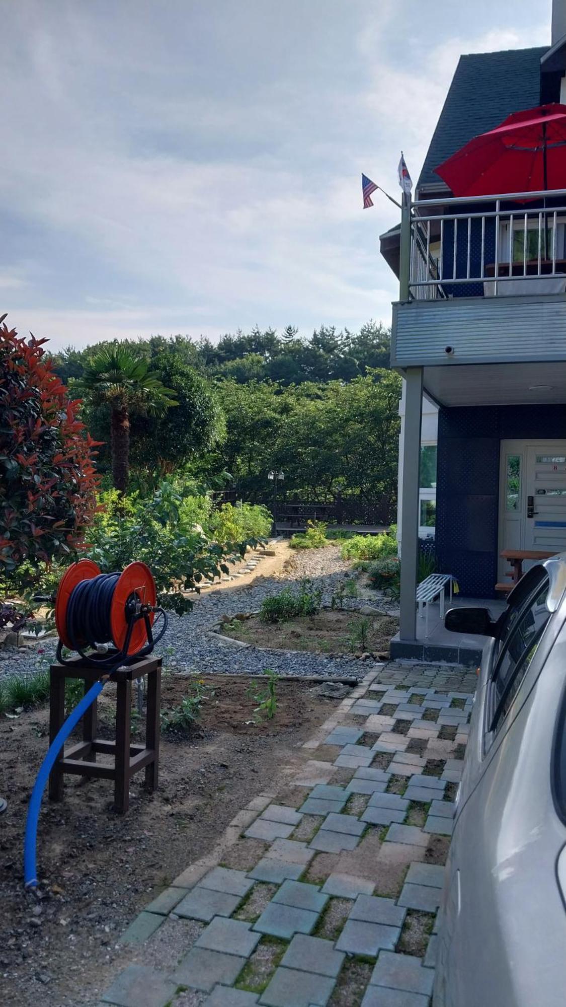 Hotel White House Namhae Esterno foto